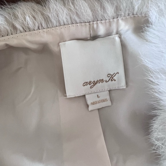 Aryn K. Rabbit Fur Vest - Picture 4 of 4